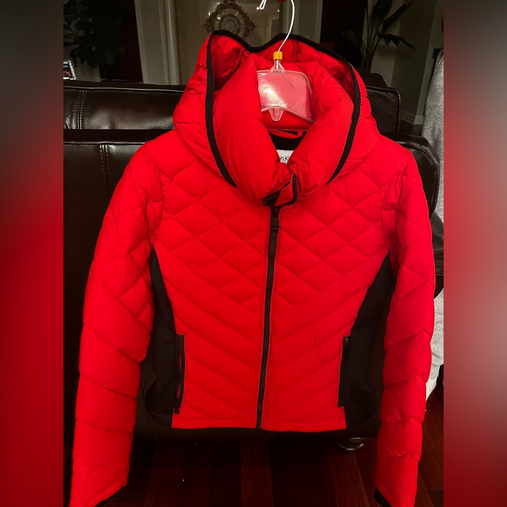 Calvin Klein Woman’s Scuba Side Panel Jacket